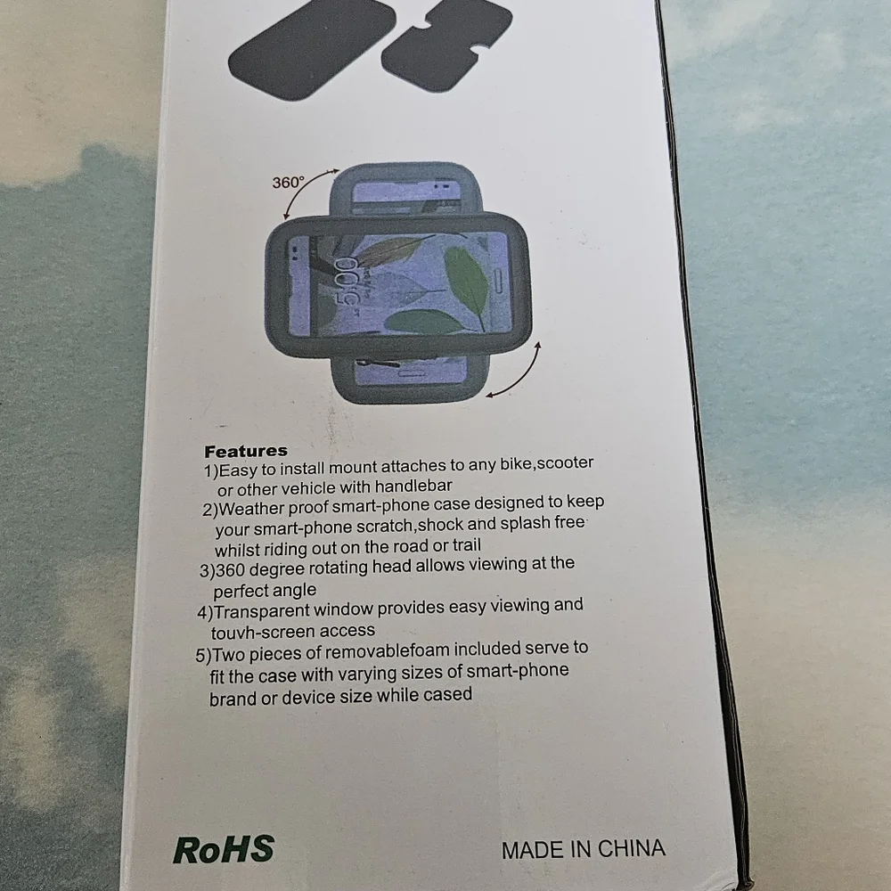 Bicyclist Weather Resistant Bike Mount for Smartphones Bicycle Accessory Gift